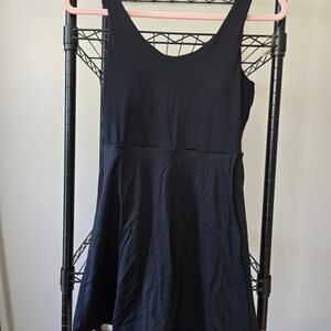 Ultra Flirt Black Atheltic Dress w Shorts & Pockets